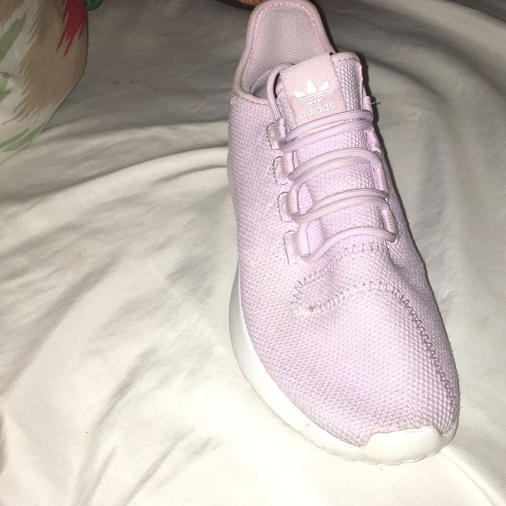 Im selling light purple adidas .